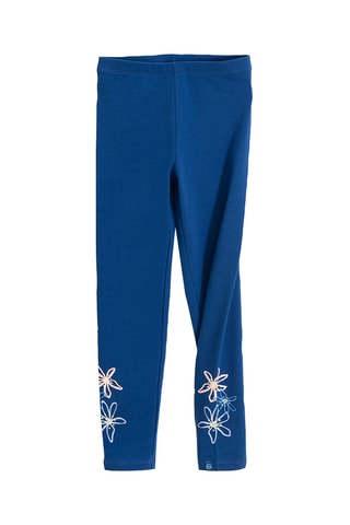 2 leggings - Bleu