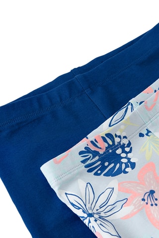 2 leggings - Bleu