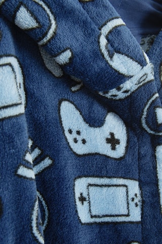 Badjas met Capuchon - Marineblauw