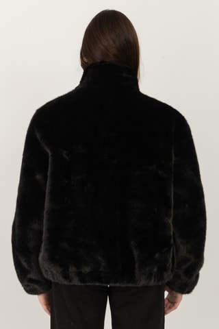 Chaqueta recta  - Negro