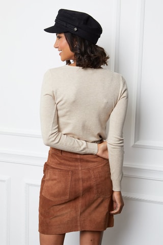 Jersey de cachemir - Beige