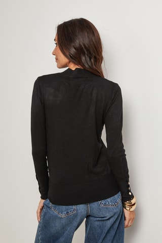 Jersey de cachemir - Negro