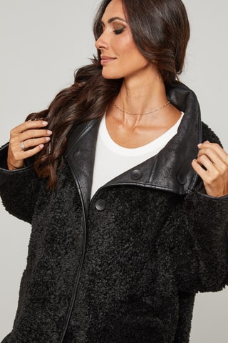 Chaqueta reversible - Negro