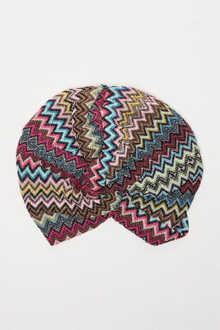 Turbante - Azul y negro - Azul