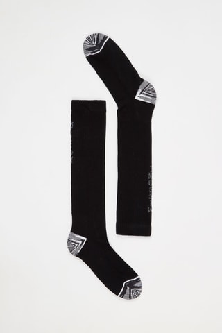 Calcetines altos - Negro - Negro