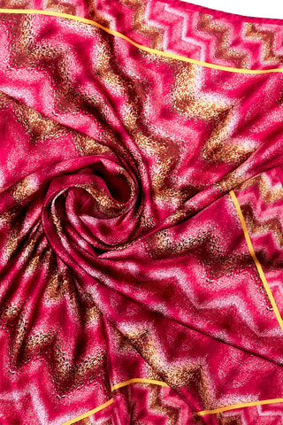 Pañuelo de seda - Rosa - Rosa