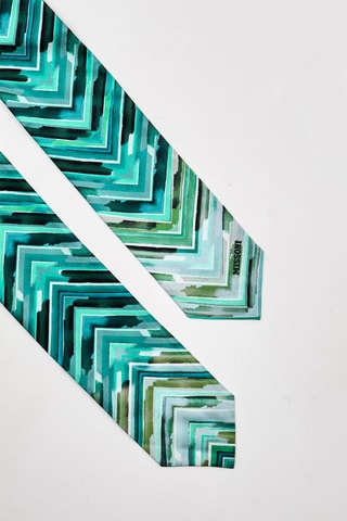 Fular de seda - Verde - Verde