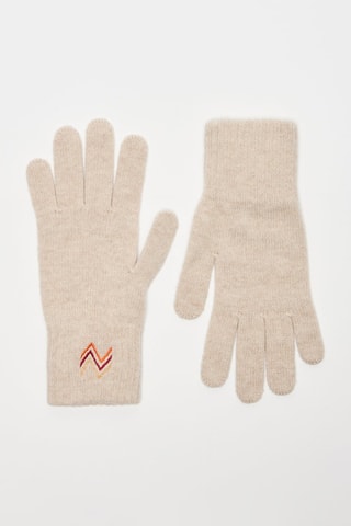 Guantes de lana - Beige - Beige