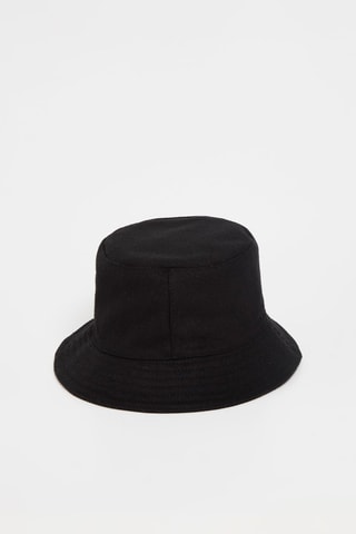Gorro bucket de lana - Negro - Negro