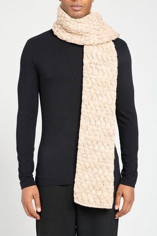 Bufanda de lana - Beige - Beige