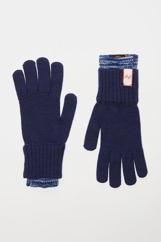 Guantes de lana - Azul - Azul