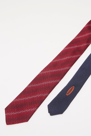 Corbata de seda - Rojo - Rojo