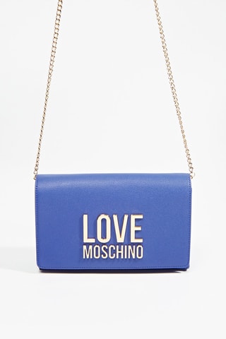 Sac bandoulière - Bleu et doré