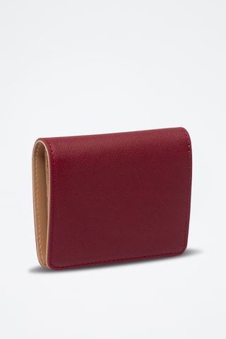 Portefeuille en cuir - Bordeaux