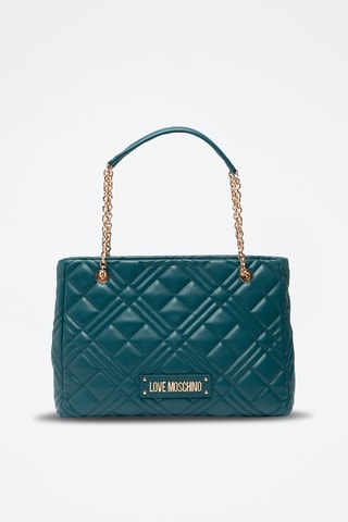 Sac porté épaule - Bleu canard