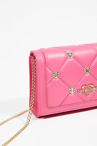 Sac bandoulière - Doré et rose