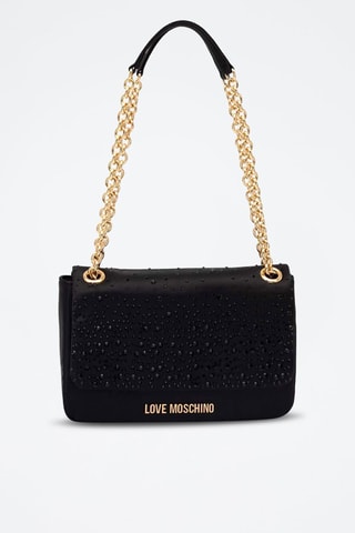 Sac porté épaule - Noir et doré