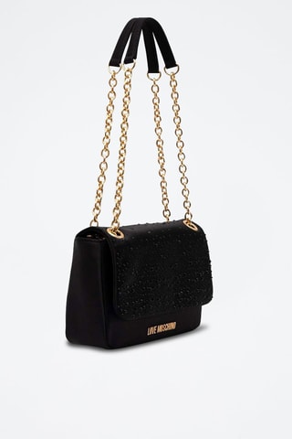 Sac porté épaule - Noir et doré