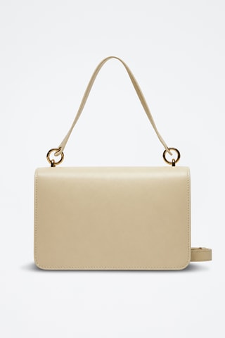 Sac à main en cuir - Beige