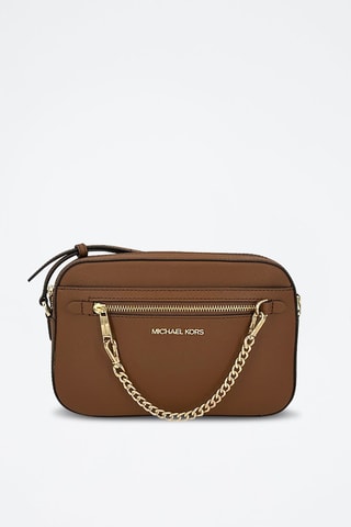 Leren Schoudertas Bruin - Bruin