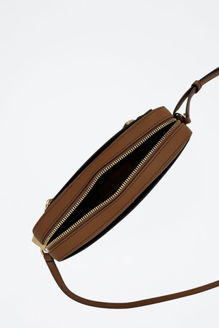 Leren Schoudertas Bruin - Bruin