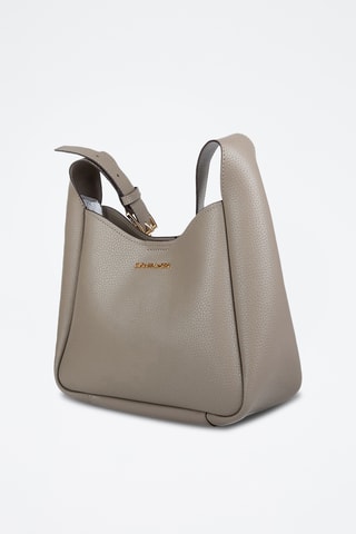 Leren Schoudertas Birch - Taupe