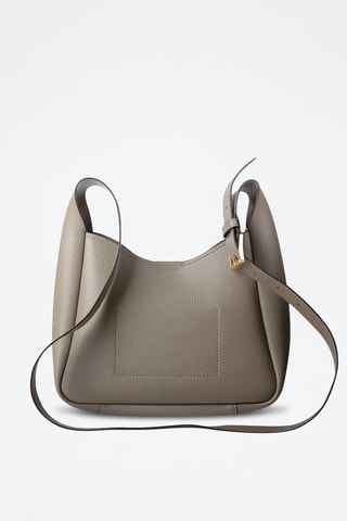 Leren Schoudertas Birch - Taupe