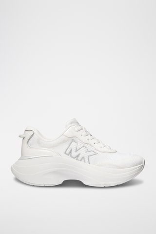 Baskets plateformes Athena - Blanc