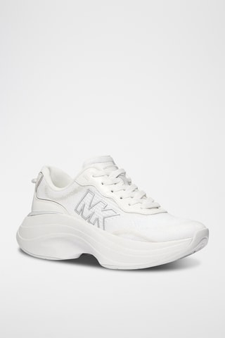 Baskets plateformes Athena - Blanc