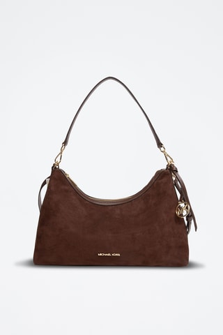 Nubuck Trendy Handtas Sammy - Bruin
