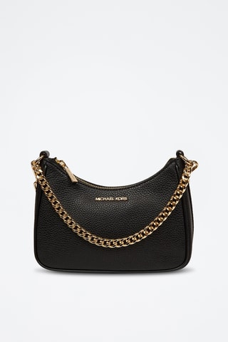 Leren Handtas Jet Set - Zwart
