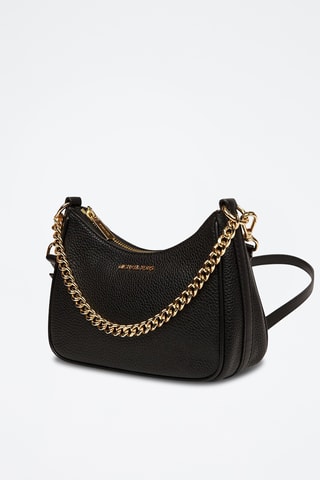 Leren Handtas Jet Set - Zwart