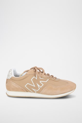 Baskets en cuir Essex Trainer - Camel