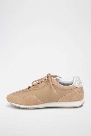 Baskets en cuir Essex Trainer - Camel