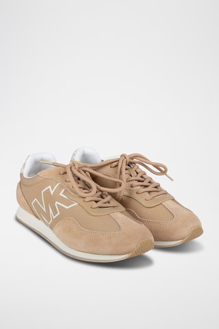 Baskets en cuir Essex Trainer - Camel