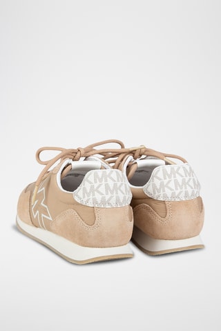 Baskets en cuir Essex Trainer - Camel