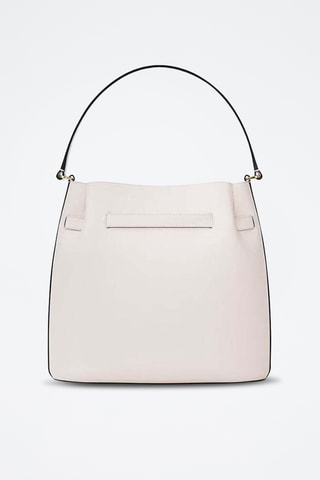 Leren Buideltas Carson - Beige