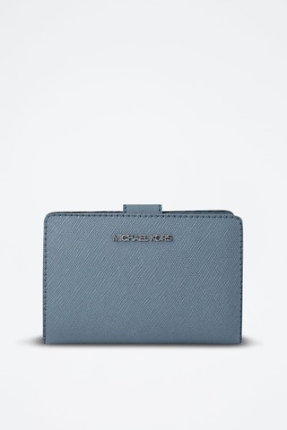 Leren Portefeuille - Blauw - Blauw