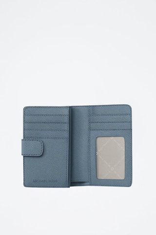 Leren Portefeuille - Blauw - Blauw