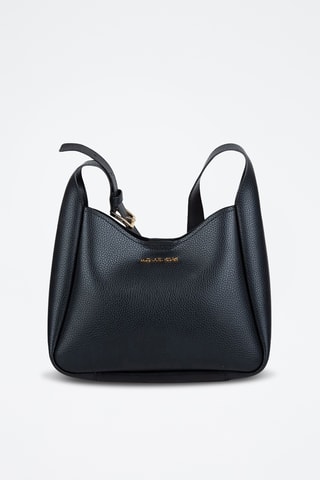 Sac bandoulière en cuir Birch - Noir