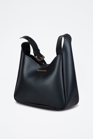 Sac bandoulière en cuir Birch - Noir