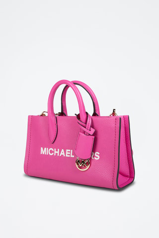Leren Schoudertas Mirella - Roze