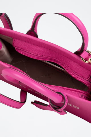 Leren Schoudertas Mirella - Roze