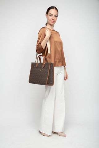 Handtas Gigi - Bruin