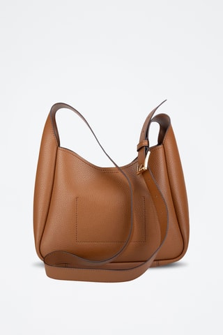 Sac bandoulière en cuir Birch - Marron