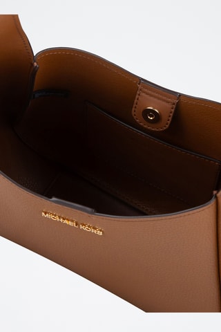 Sac bandoulière en cuir Birch - Marron