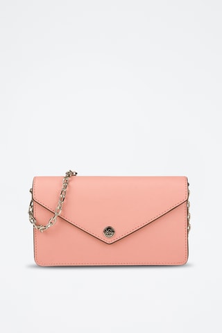 Sac bandoulière en cuir - Rose