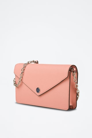 Sac bandoulière en cuir - Rose