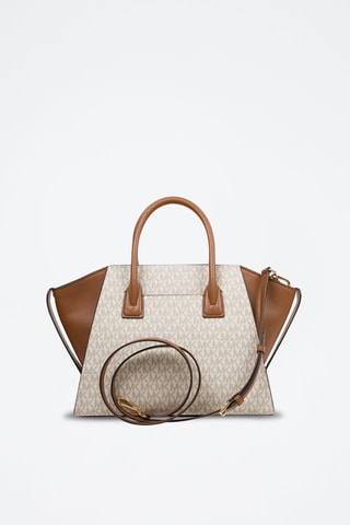 Handtas - Beige en bruin