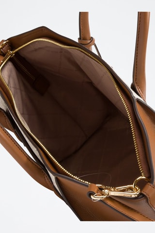 Handtas - Beige en bruin